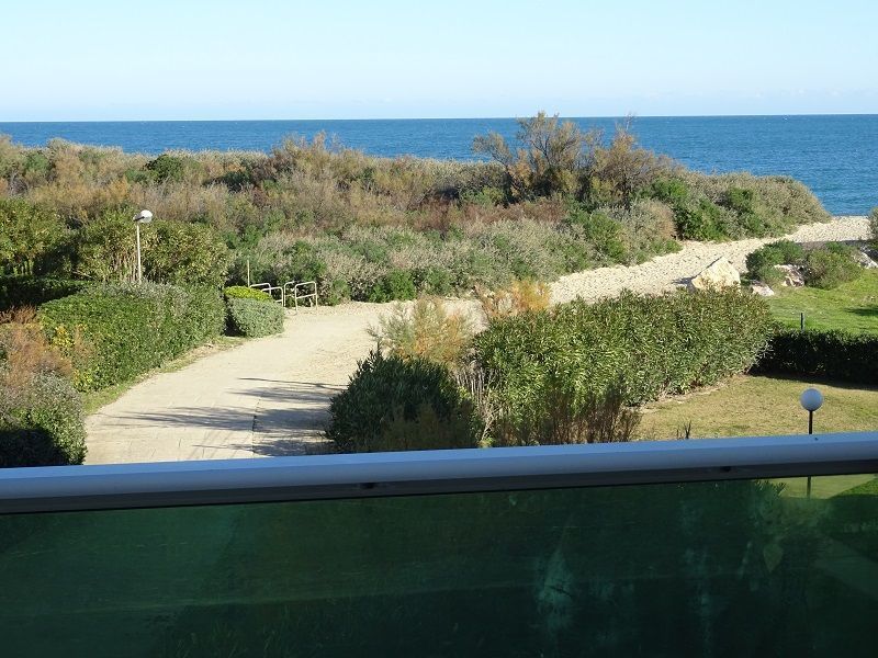 foto 0 Mietobjekt von Privatpersonen Saint Cyprien Plage studio Languedoc-Roussillon Pyrenen (Mittelmeer) Ausblick von der Terrasse