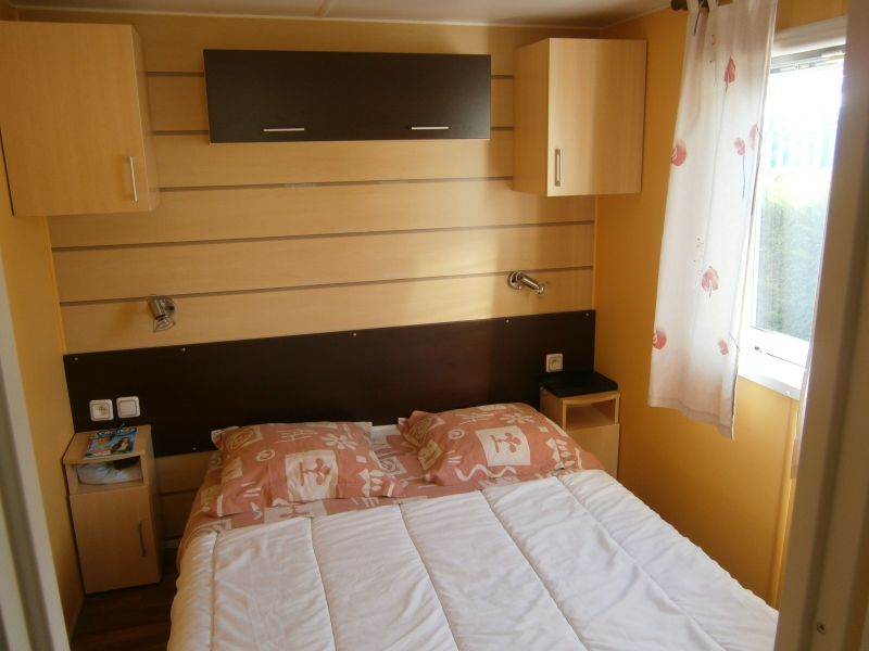 foto 7 Mietobjekt von Privatpersonen Les Mathes mobilhome Poitou-Charentes Charente-Maritime Schlafzimmer 1