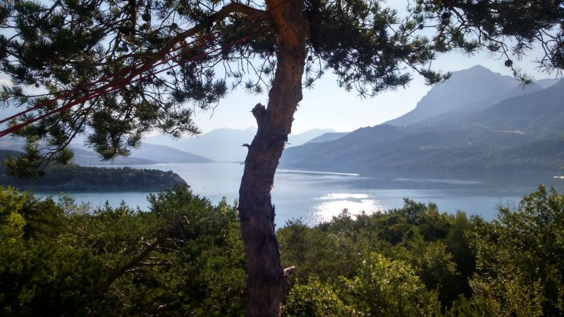 foto 4 Mietobjekt von Privatpersonen Savines-le-Lac mobilhome Provence-Alpes-Cte d'Azur Hautes-Alpes Ausblick von der Terrasse