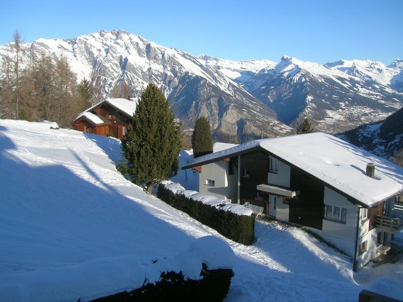 foto 9 Mietobjekt von Privatpersonen La Tzoumaz appartement Wallis  Ausblick aus der Ferienunterkunft