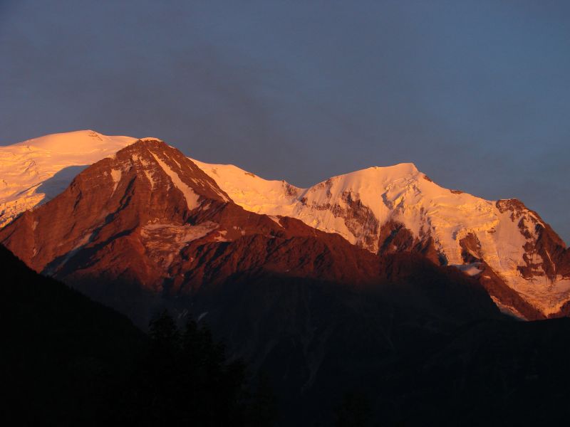 foto 9 Mietobjekt von Privatpersonen Chamonix Mont-Blanc studio Rhne-Alpes Haute-Savoie Ausblick vom Balkon