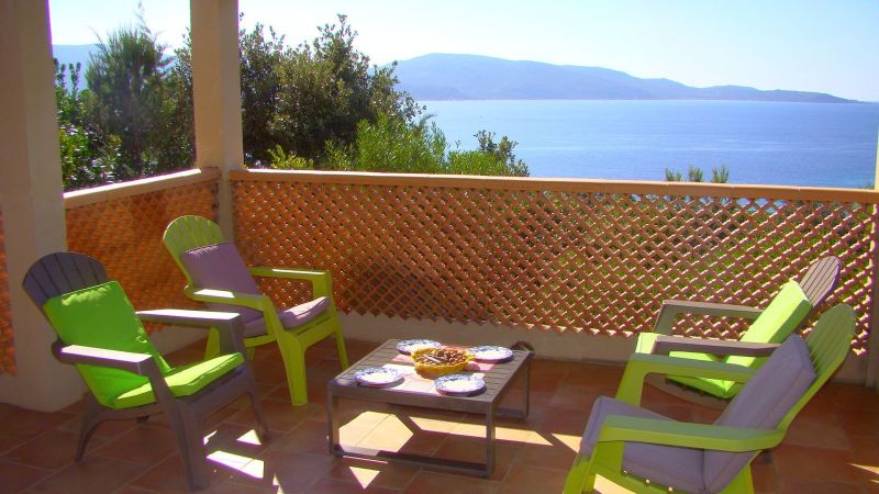 foto 10 Mietobjekt von Privatpersonen Propriano villa Korsika Corse du Sud Ausblick von der Terrasse