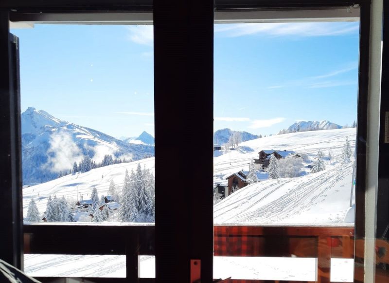 foto 1 Mietobjekt von Privatpersonen Manigod-Croix Fry/L'tale-Merdassier appartement Rhne-Alpes Haute-Savoie Ausblick vom Balkon