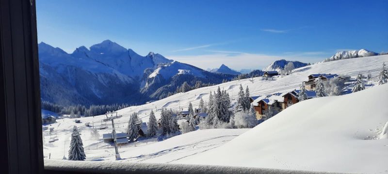 foto 10 Mietobjekt von Privatpersonen Manigod-Croix Fry/L'tale-Merdassier appartement Rhne-Alpes Haute-Savoie Ausblick vom Balkon