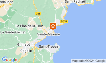 Karte Sainte Maxime Haus 104932