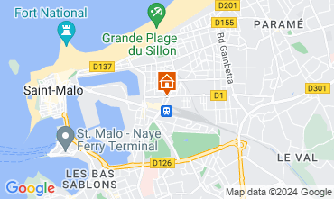 Karte Saint Malo Appartement 36236