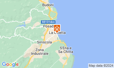 Karte La Caletta Appartement 60047