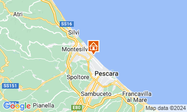 Karte Pescara Appartement 87229