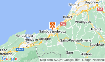 Karte Saint Jean de Luz Studio 9304