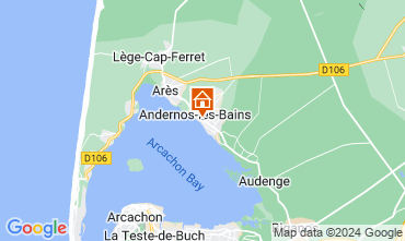 Karte Andernos les Bains Haus 128836