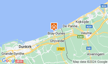 Karte Bray-Dunes Appartement 125666