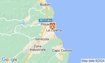 Karte La Caletta Appartement 122219