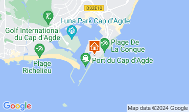 Karte Cap d'Agde Appartement 42499