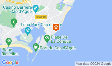 Karte Cap d'Agde Appartement 20368