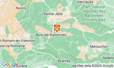 Karte Buis les Baronnies Ferienunterkunft auf dem Land 119474