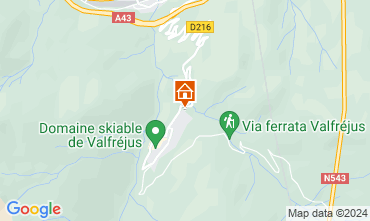 Karte Valfrjus Chalet 61756