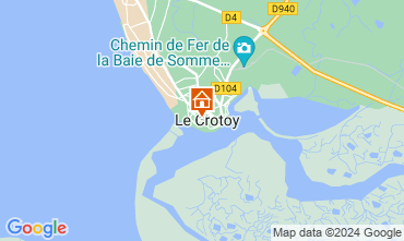 Karte Le Crotoy Haus 121349