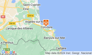 Karte Collioure Studio 121461