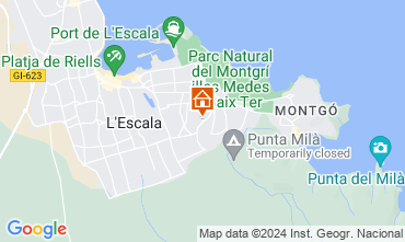 Karte L'Escala Villa 123422