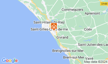 Karte Saint-Gilles-Croix-de-Vie Haus 120071