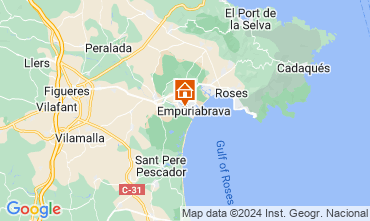 Karte Empuriabrava Haus 115007