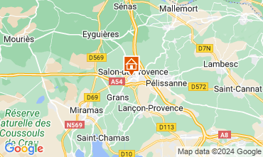 Karte Salon de Provence Villa 127197