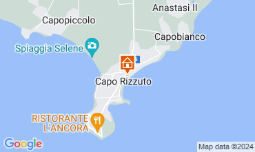 Karte Isola di Capo Rizzuto Appartement 89444