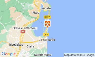Karte Le Barcares Appartement 126796