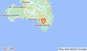 Karte Sainte Anne (Martinique) Villa 8123