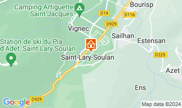 Karte Saint Lary Soulan Appartement 90823