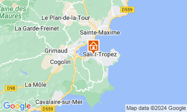 Karte Saint Tropez Appartement 118899