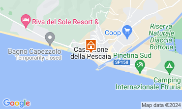 Karte Castiglione della Pescaia Studio 47080