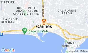 Karte Cannes Appartement 94822
