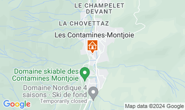 Karte Les Contamines Montjoie Chalet 930