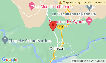 Karte Sainte-Croix-du-Verdon Villa 114381