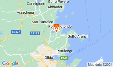 Karte Porto Rotondo Appartement 64628