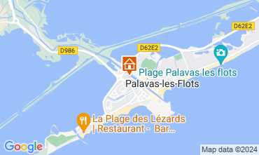 Karte Palavas-les-Flots Studio 128778