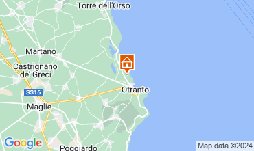 Karte Otranto Appartement 109073