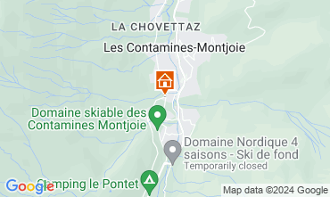 Karte Les Contamines Montjoie Chalet 107147