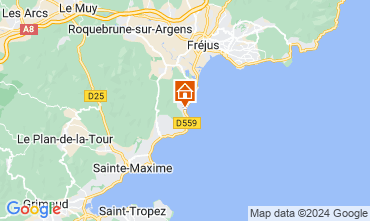 Karte Saint Aygulf Appartement 125075