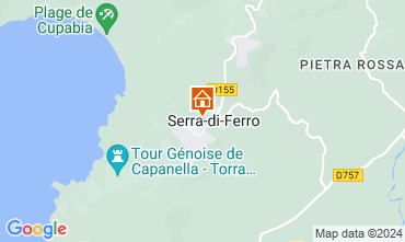 Karte Serra-di-Ferro Appartement 128341