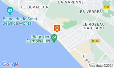 Karte Saint Jean de Monts Appartement 50925