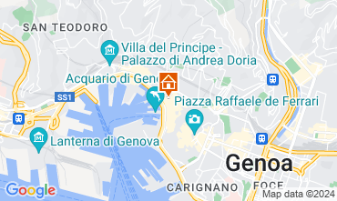 Karte Genua Appartement 128139