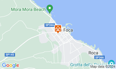 Karte San Foca Appartement 127120