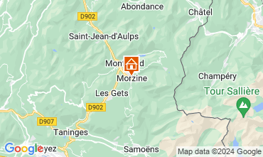 Karte Morzine Appartement 49996