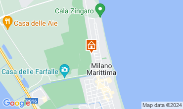 Karte Milano Marittima Appartement 119316