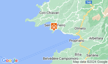 Karte Porto Pollo Villa 118146