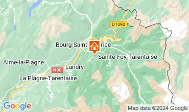 Karte Les Arcs Chalet 320