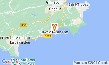 Karte Cavalaire-sur-Mer Studio 129032