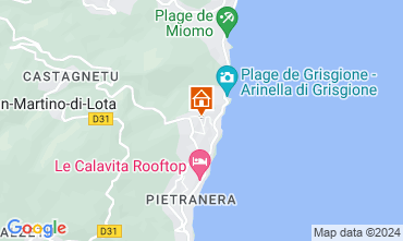 Karte Bastia Appartement 127259